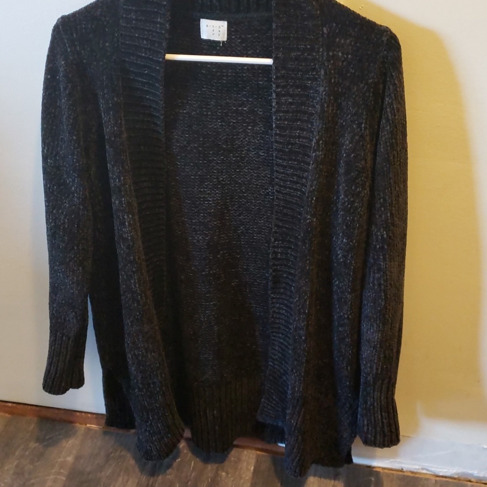 Target chenille a new day cardigan black xs!